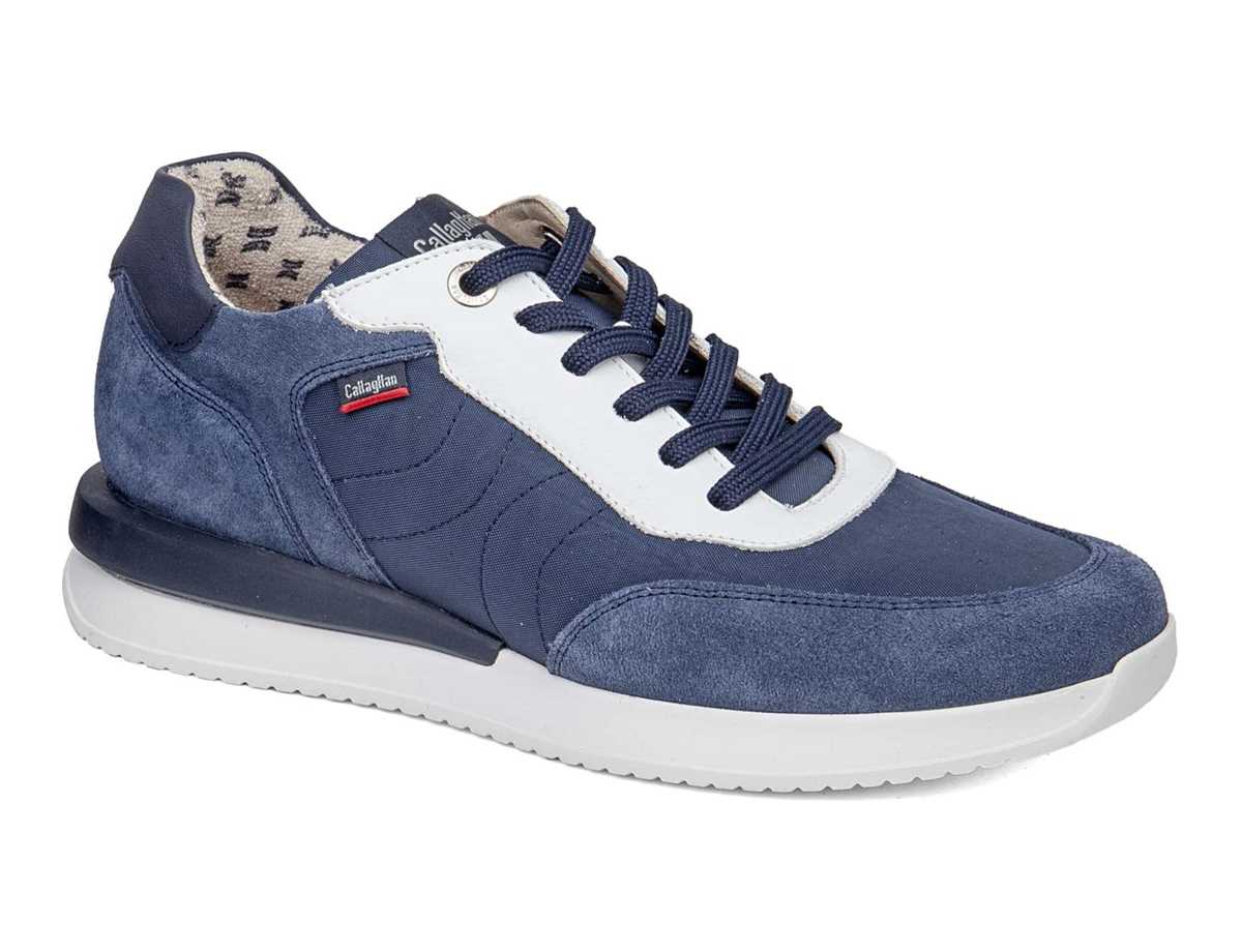 Callaghan 51100 Moses Sneakers Herre Blå | QXN613BM