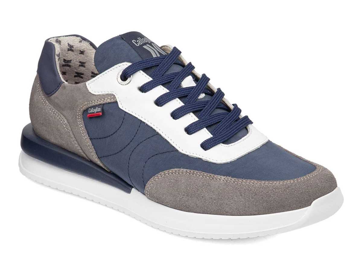 Callaghan 51100 Moses Sneakers Herre Grå Blå | DEZ4811HE