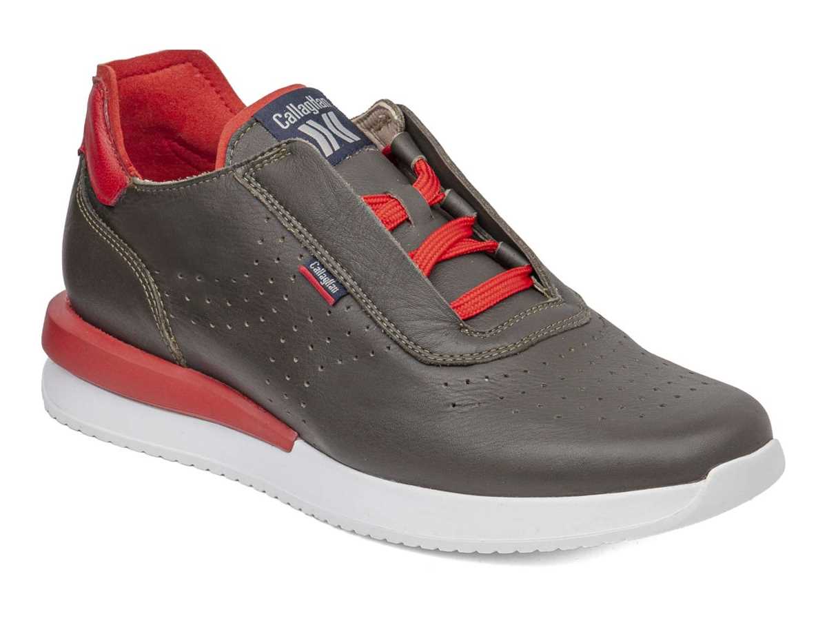 Callaghan 51101 Moses Sneakers Herre Grøn Rød | EOH4459LT