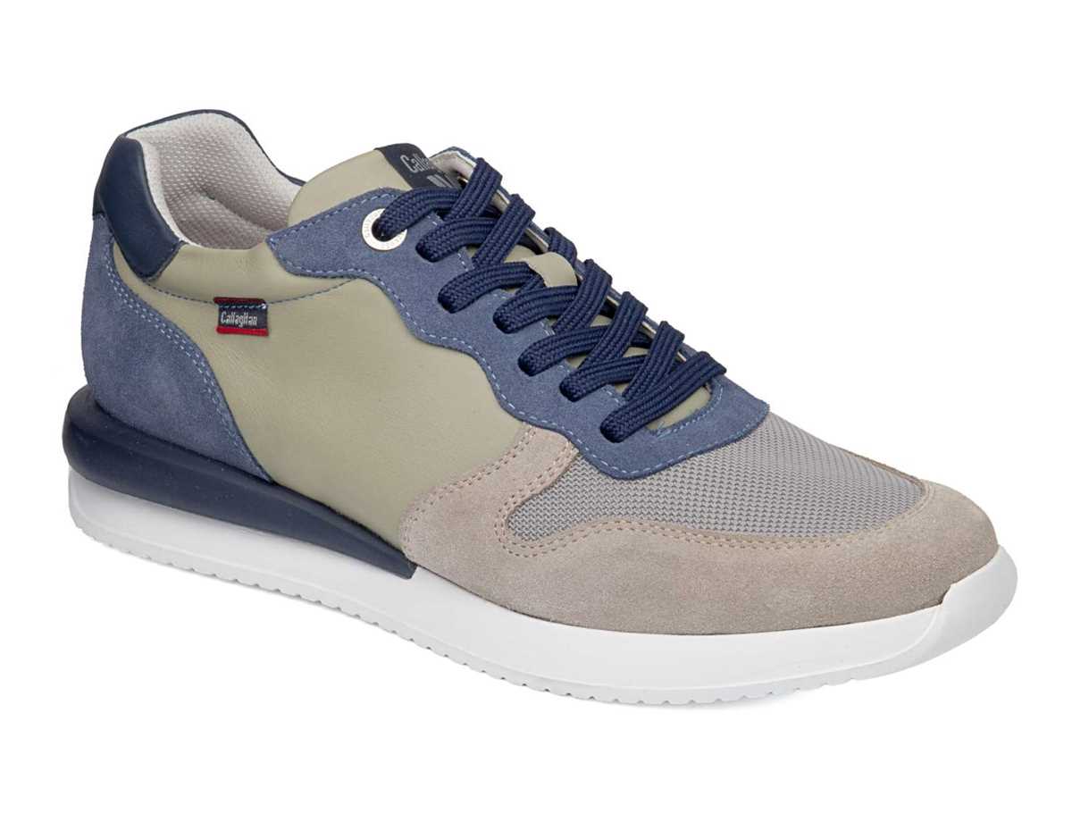 Callaghan 51103 Moses Sneakers Herre Beige Grå Grøn | NPP3767ME