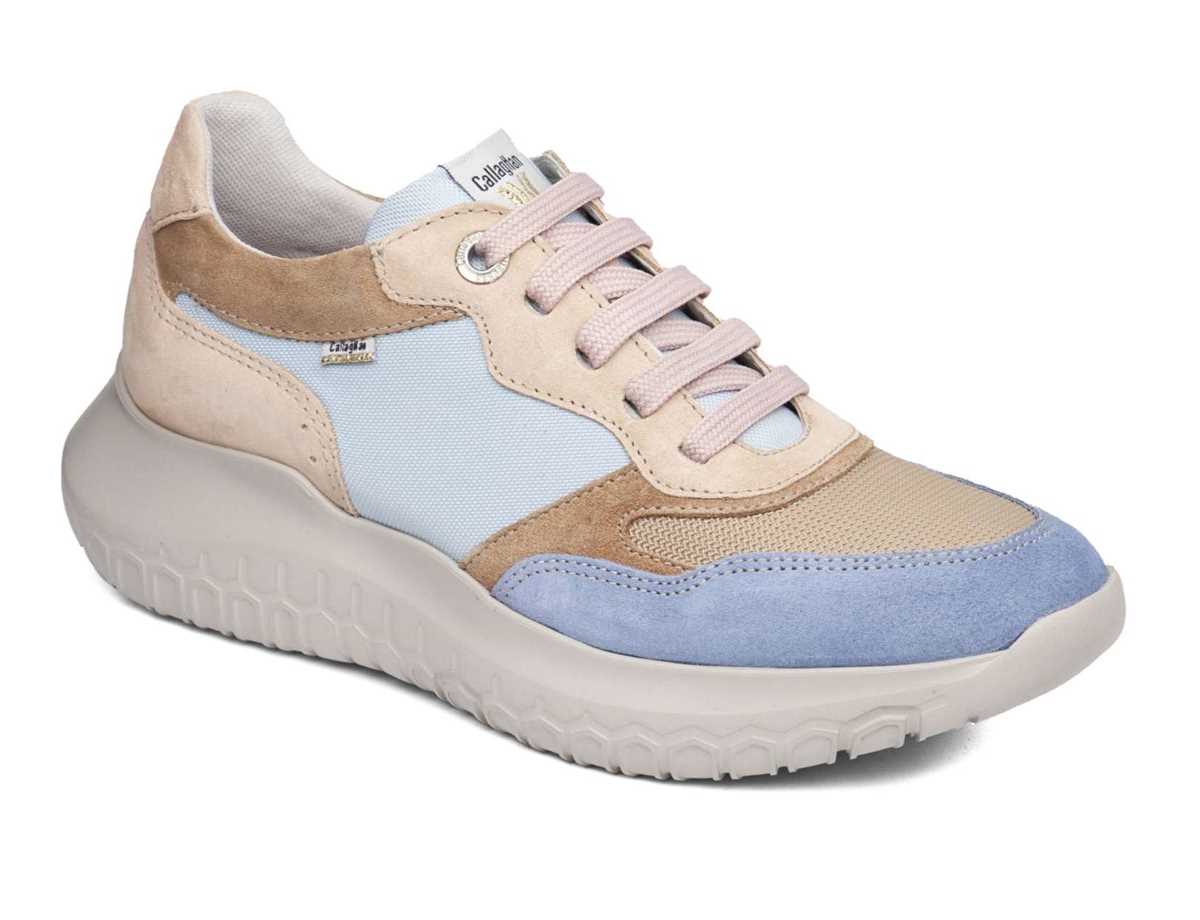 Callaghan 53802 Suv Marine Sra Sneakers Dame Blå Beige | TWK6648GN