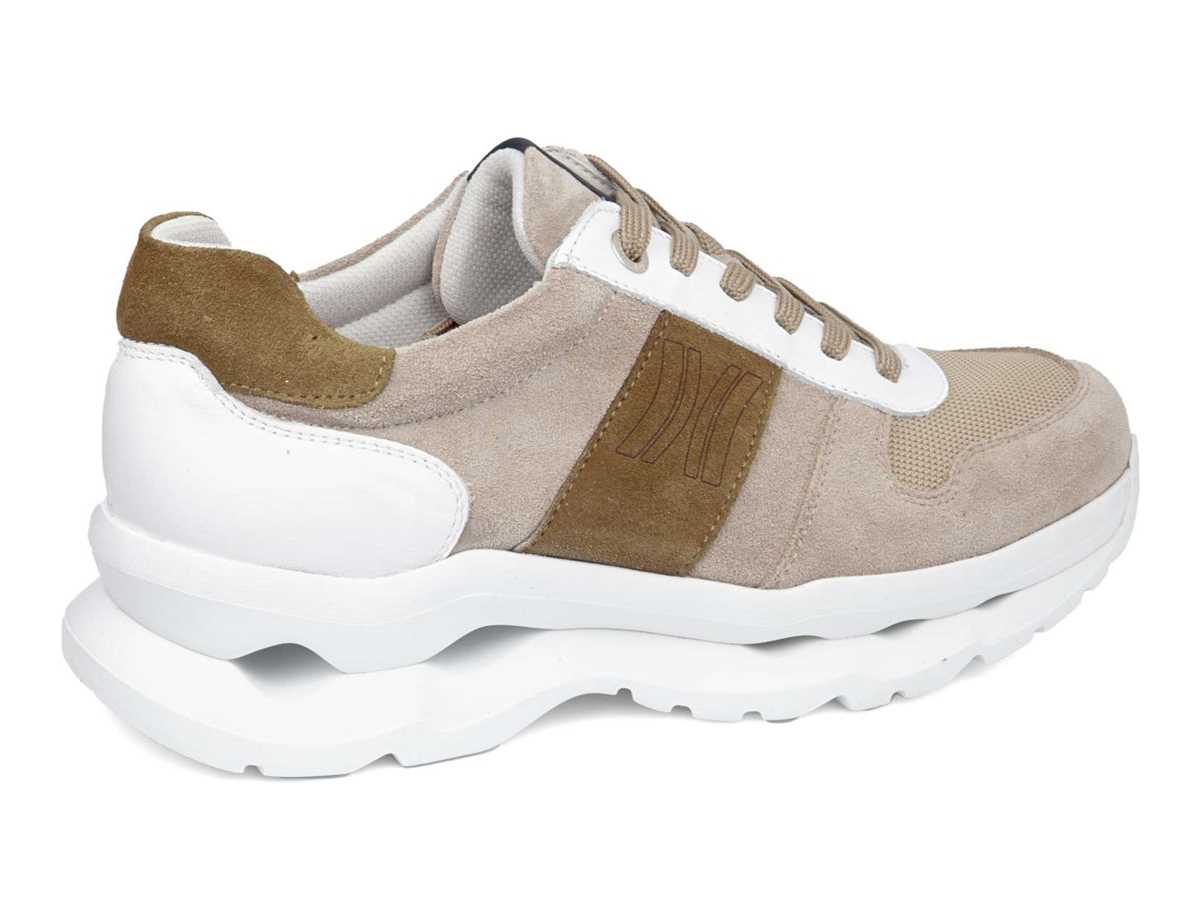 Callaghan 17823 Mare Sneakers Herre Beige Grøn | BNJ6865SB