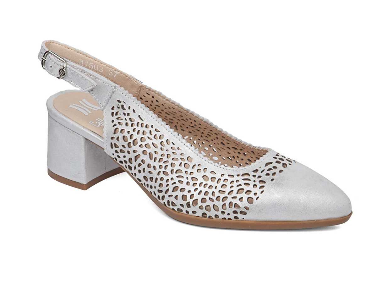 Callaghan 31503 Zahara Pumps Dame Sølv | WJT5221XI