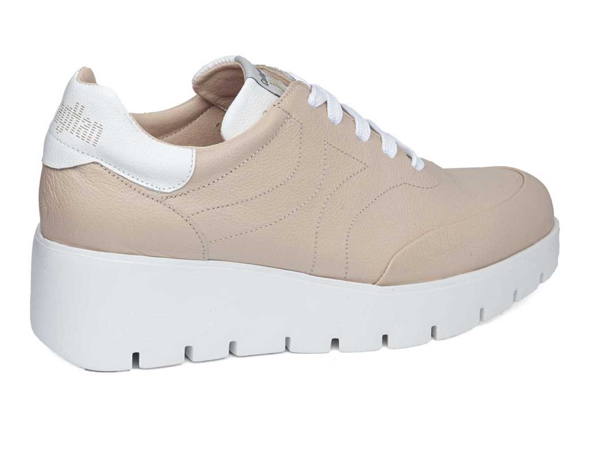 Callaghan 32102 Amal Platform Sneakers Dame Lyserød Hvide | HIW4337EP