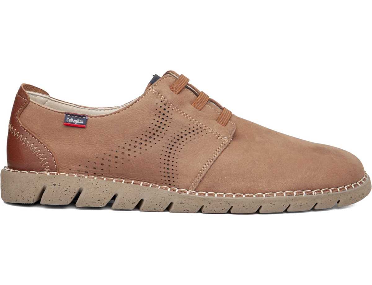 Callaghan 43200 Viz Snøresko Herre Beige Brune | QAC7369ZS