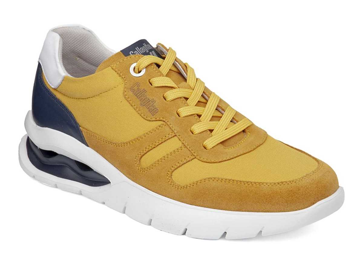 Callaghan 45416 Vento Sneakers Herre Gul Blå | QPU8665YZ