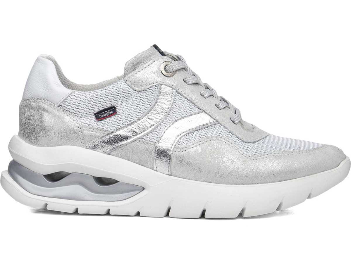 Callaghan 45812 Aria Sneakers Dame Hvide Sølv | QVE8641JA