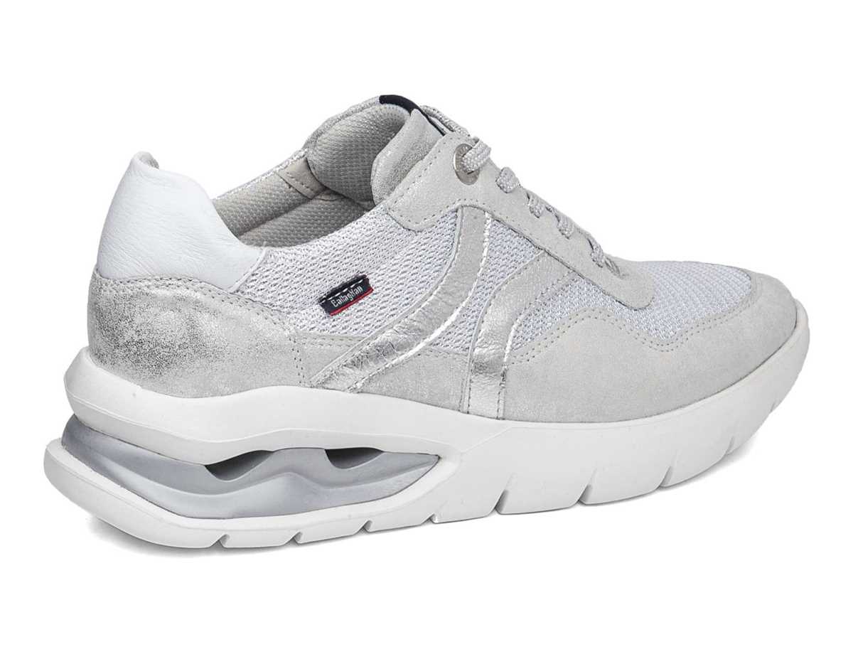 Callaghan 45812 Aria Sneakers Dame Hvide Sølv | QVE8641JA