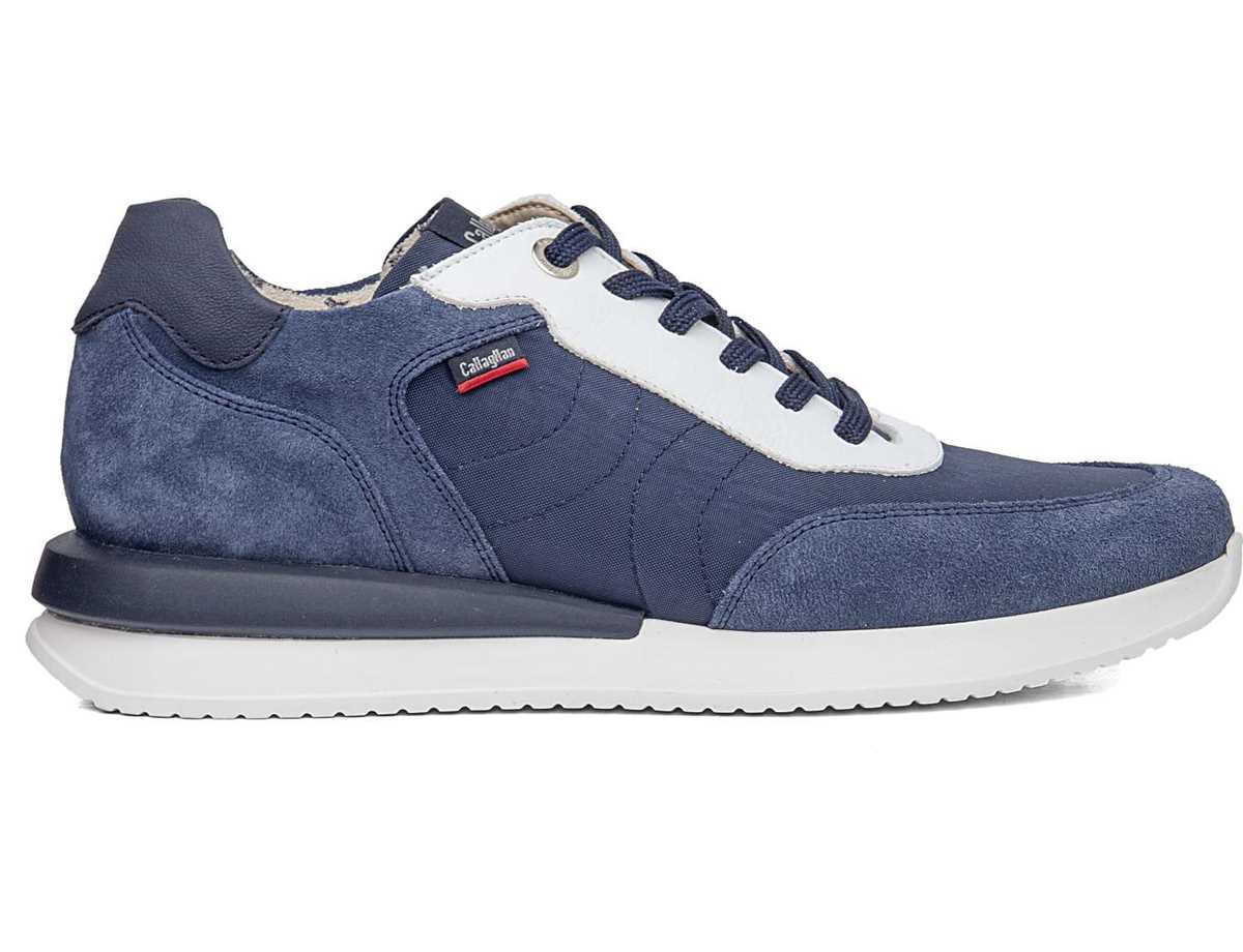 Callaghan 51100 Moses Sneakers Herre Blå | QXN613BM