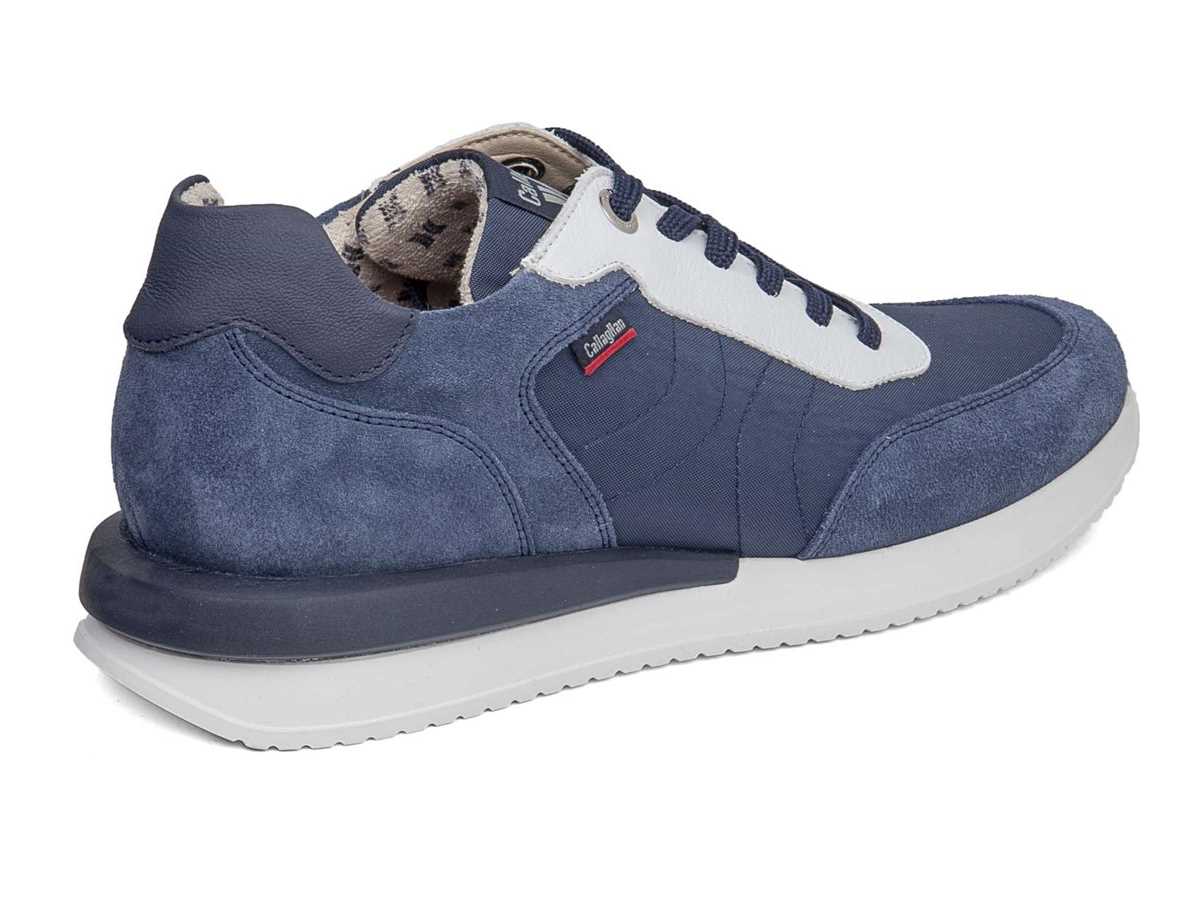 Callaghan 51100 Moses Sneakers Herre Blå | QXN613BM