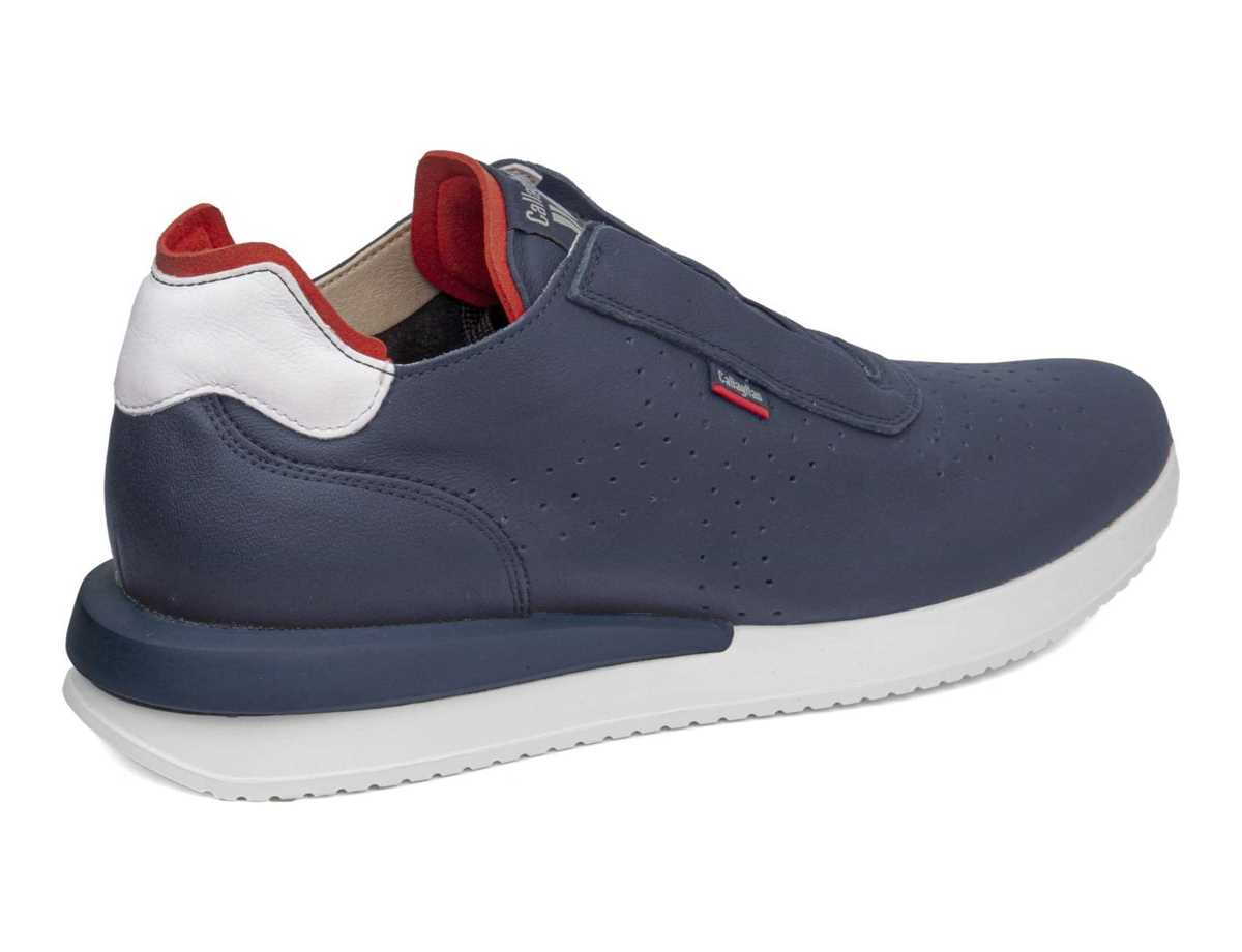 Callaghan 51101 Moses Sneakers Herre Blå Hvide Rød | FKC2519VR