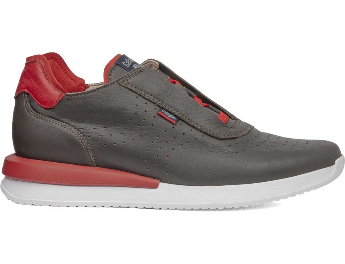 Callaghan 51101 Moses Sneakers Herre Grøn Rød | EOH4459LT