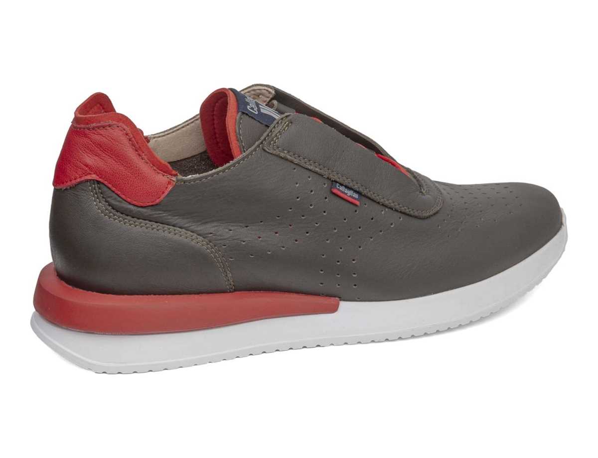 Callaghan 51101 Moses Sneakers Herre Grøn Rød | EOH4459LT