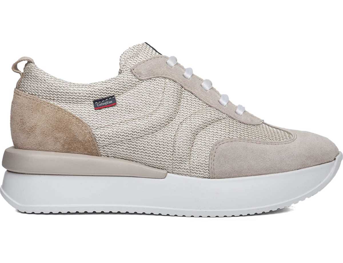 Callaghan 51200 Dina Sneakers Dame Hvide Beige | JKQ7792AC