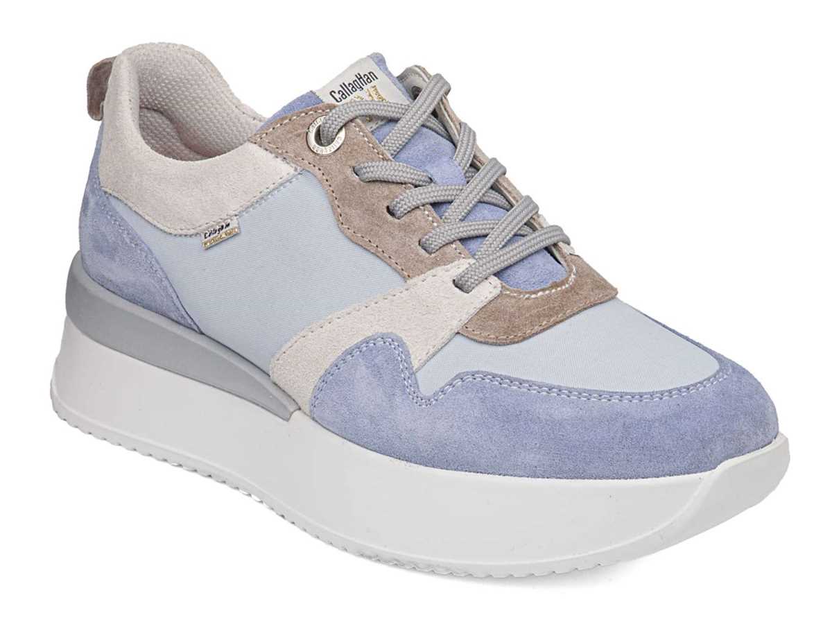 Callaghan 51206 Dina Sneakers Dame Blå Beige | KTJ81KX