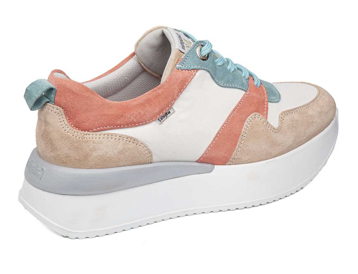 Callaghan 51206 Dina Sneakers Dame Lyserød Hvide Beige | OVJ2772IH