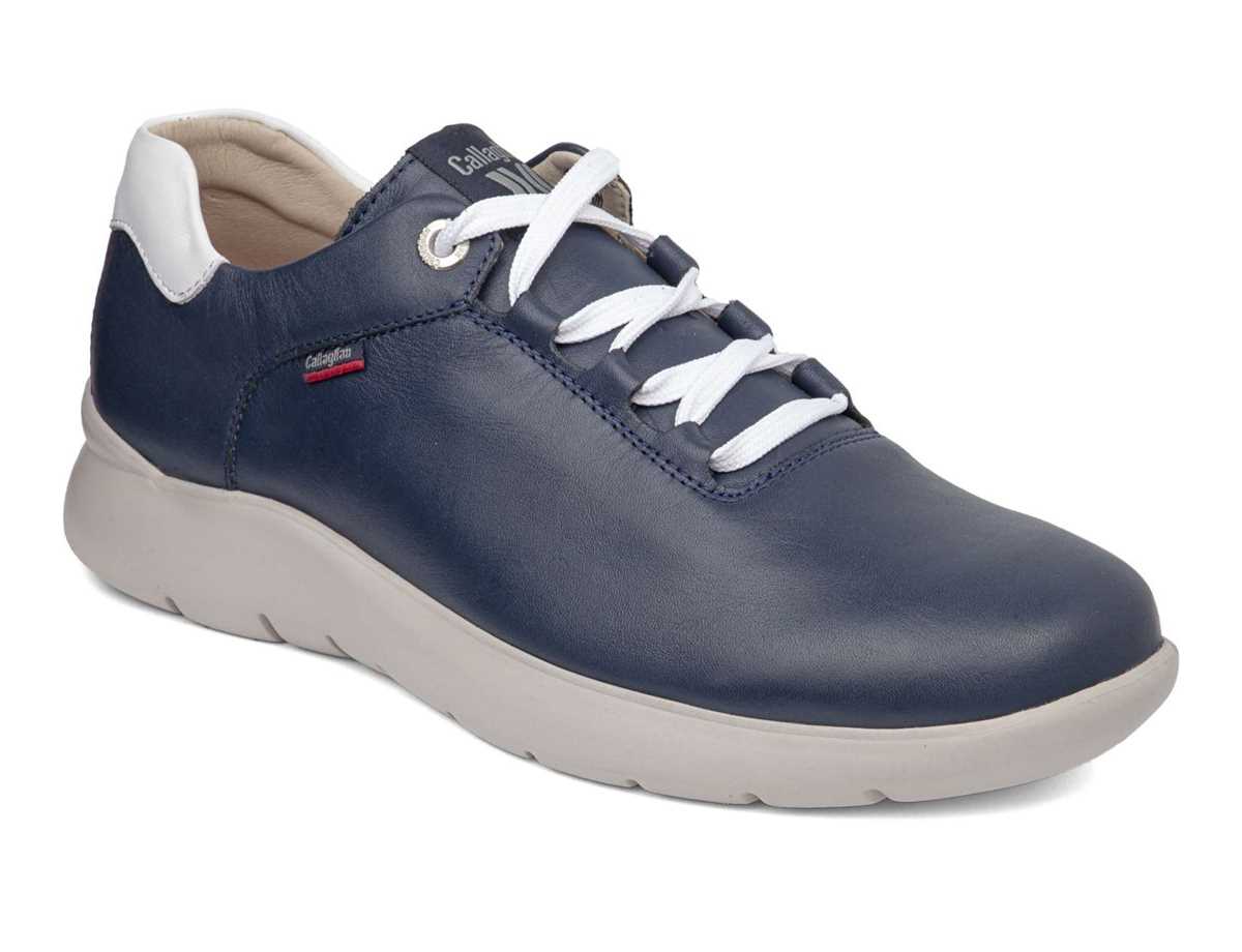 Callaghan 51300 Nuvole Sneakers Herre Blå Hvide | IZV8397PL