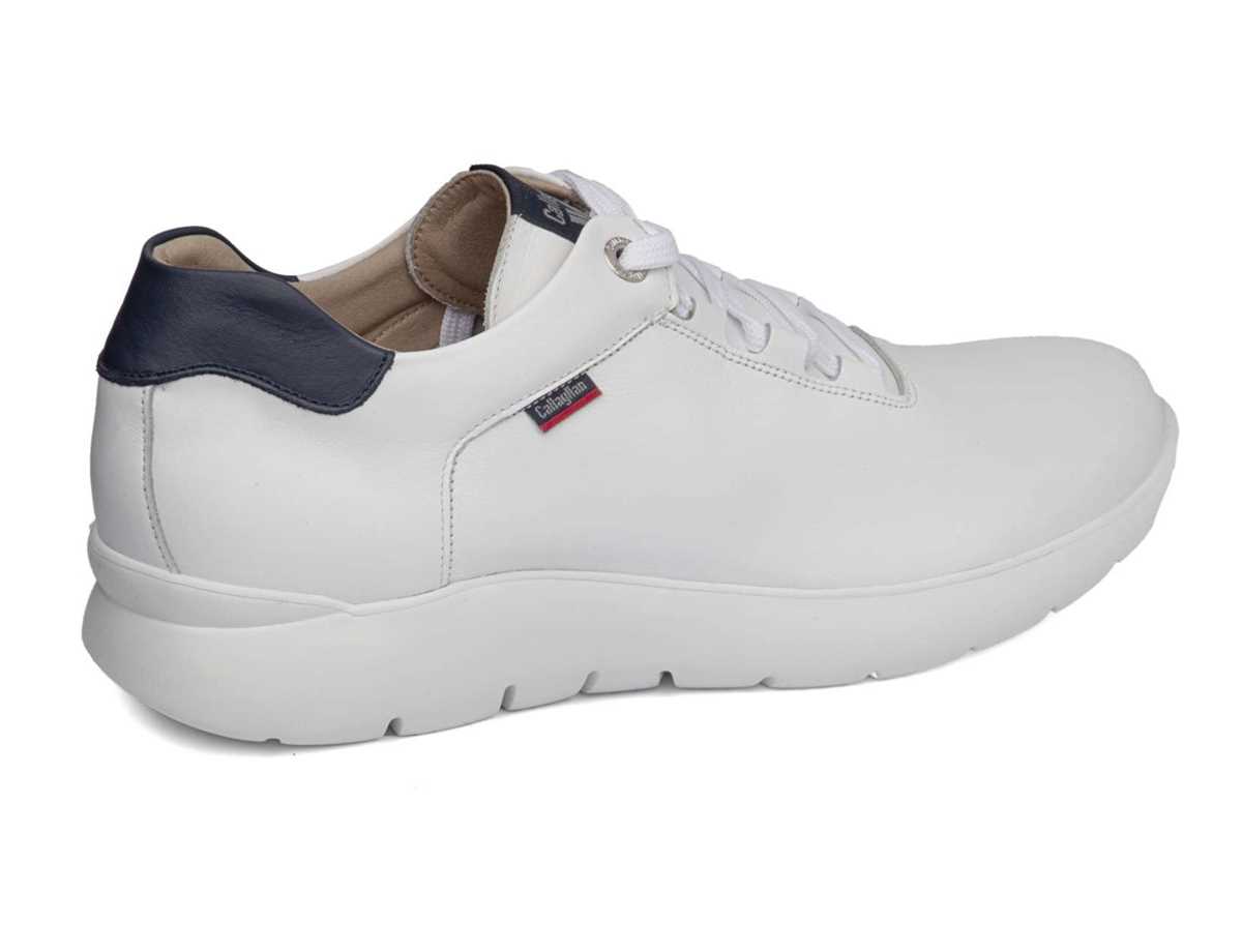 Callaghan 51300 Nuvole Sneakers Herre Hvide Blå | MCL399DS