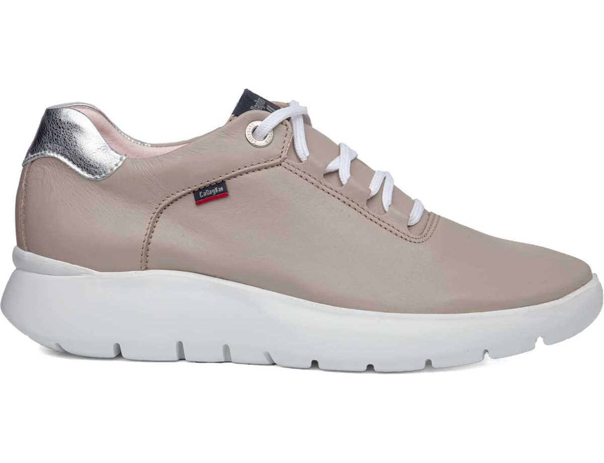 Callaghan 51400 Nube Sneakers Dame Beige Lyserød Sølv | PQP6585YS