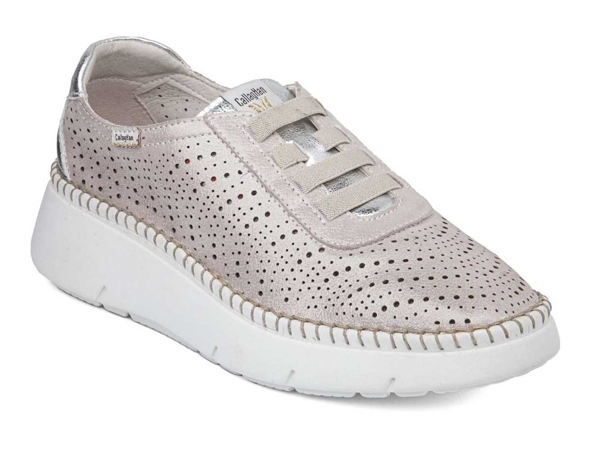 Callaghan 53600 Circular Sra. Platform Sneakers Dame Lyserød Sølv | YJZ9268WT