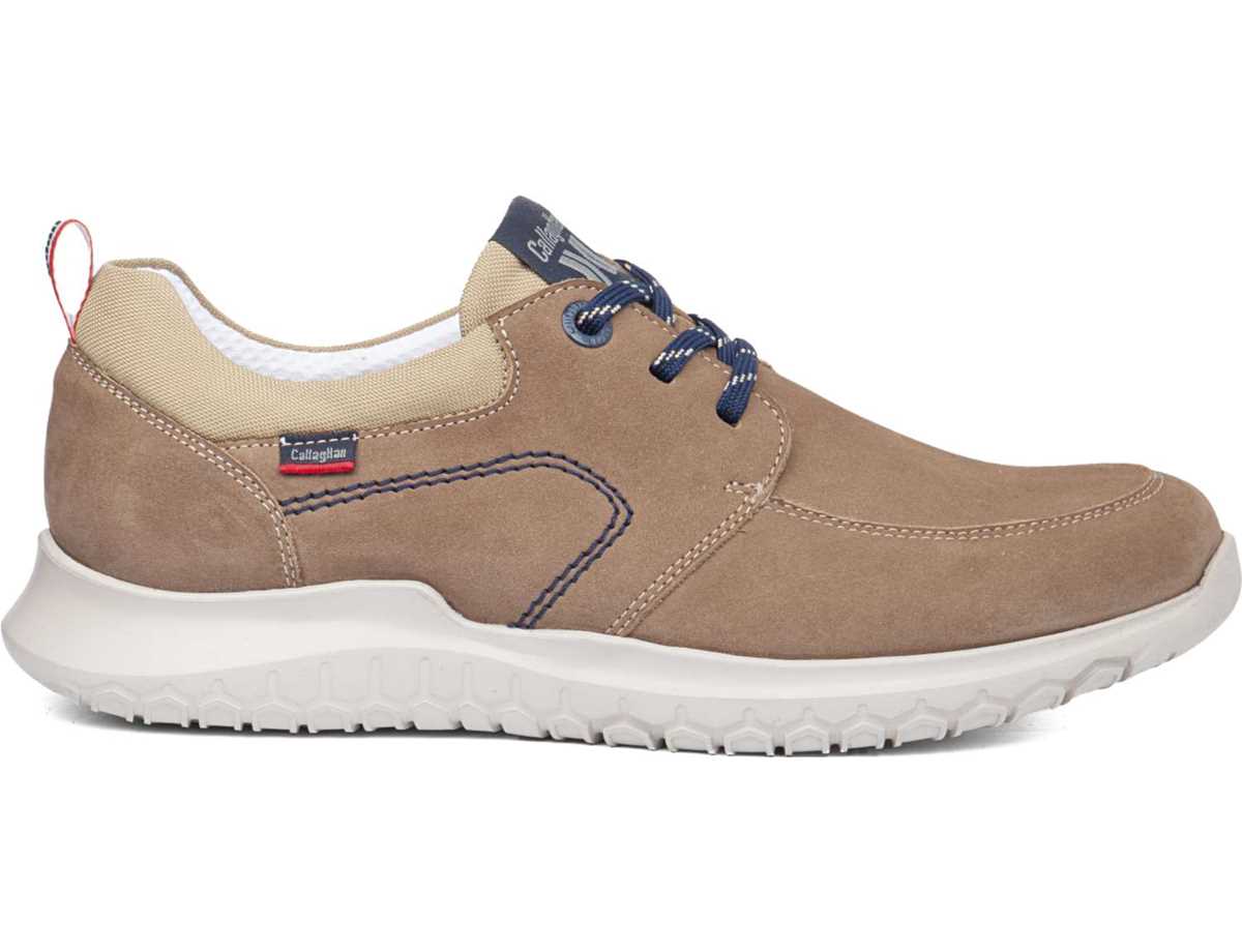 Callaghan 53700 Suv Marine Cro Snøresko Herre Beige Blå | EHY3152FT