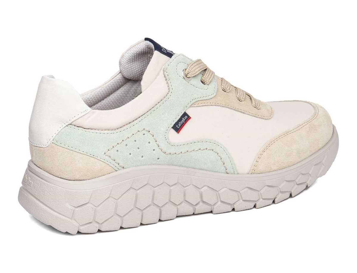 Callaghan 60004 Suv Sra. Platform Sneakers Dame Beige Grøn | HIR8787ZJ