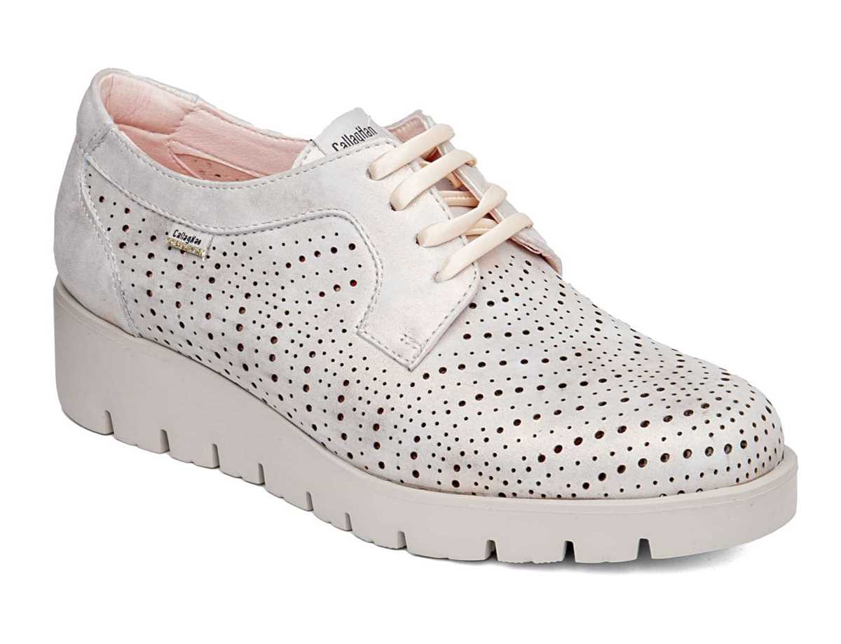 Callaghan 89891 Haman Platform Sneakers Dame Beige Lyserød | SZV1672QC