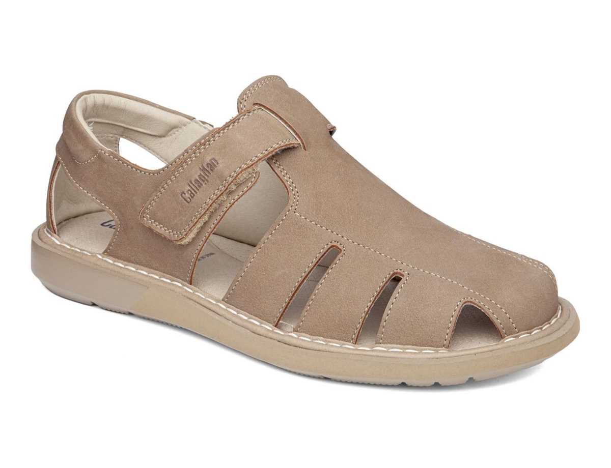 Callaghan 92311 Leban Sandaler Herre Beige | FQU7420US